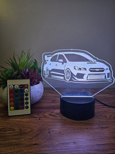 Subaru WRX LED light
