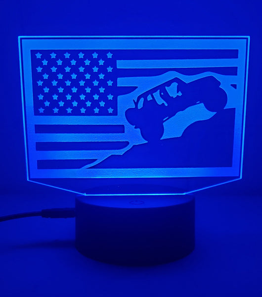 American 4x4 night light