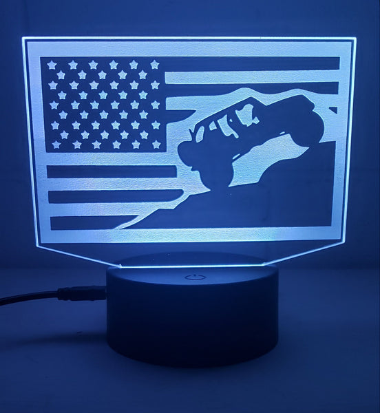 American 4x4 night light