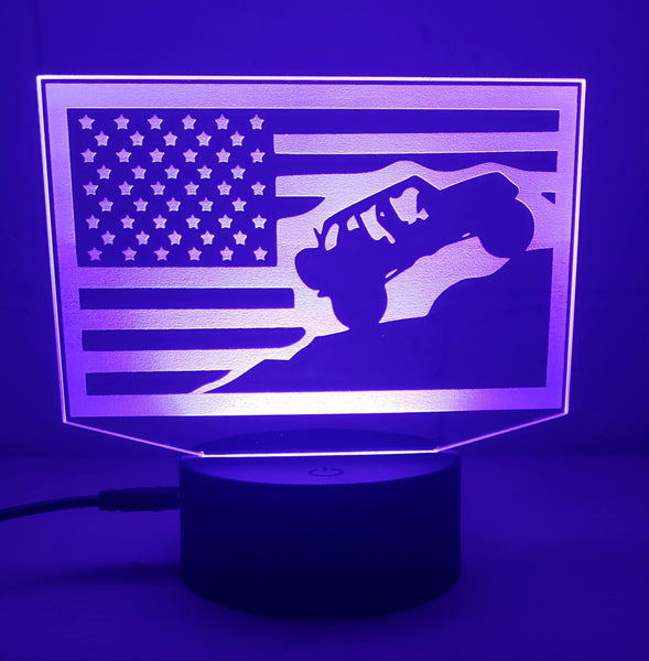 American 4x4 night light