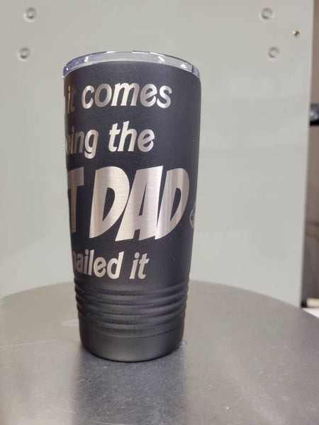 Best Dad tumbler