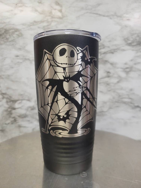 Nightmare Before Christmas Jack skellington tumbler