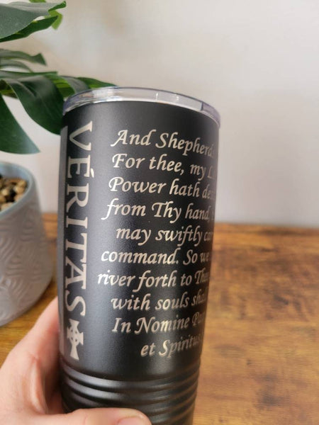 Boondock Saints Tumbler, Laser Engraved Stainless Steel