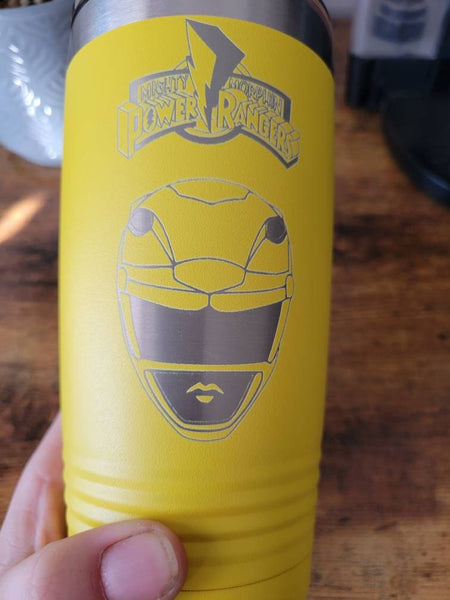 Yellow Power Ranger Tumbler