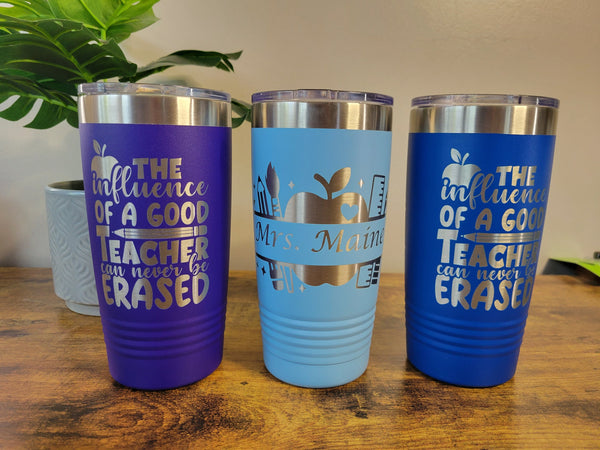 Teacher personalized tumbler