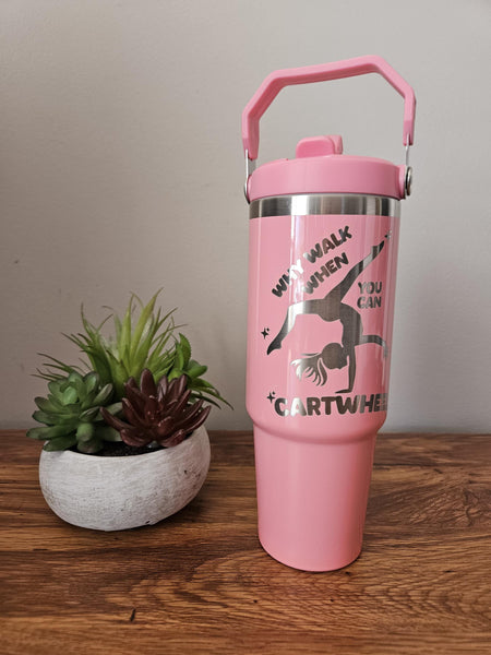 Gymnastic water bottle