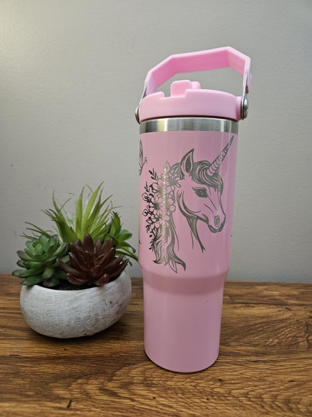 Unicorn water bottle