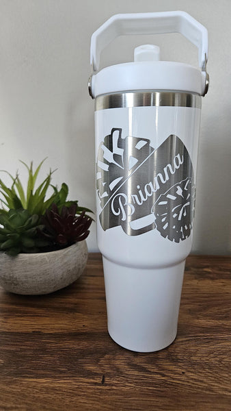 Cheerleader water bottle