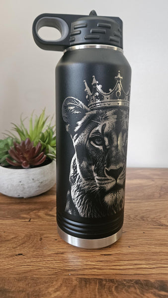 Lioness with crown
