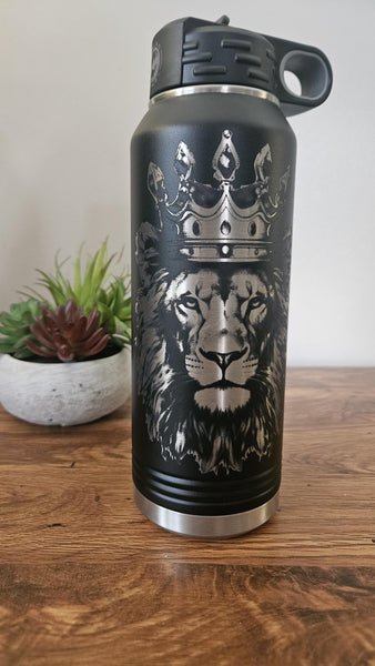 Lion with crown
