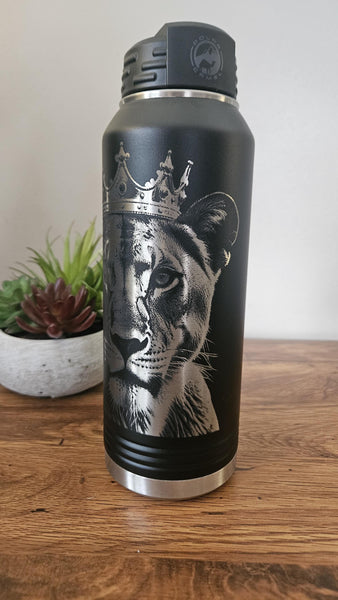 Lioness with crown