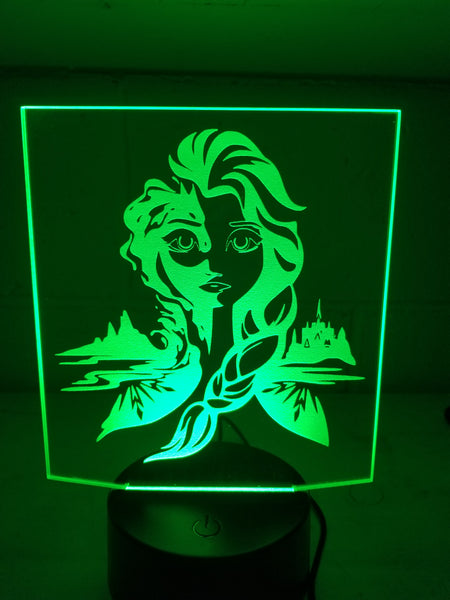 Elsa-Frozen 2 acrylic night light