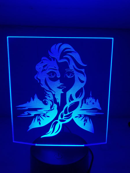 Elsa-Frozen 2 acrylic night light