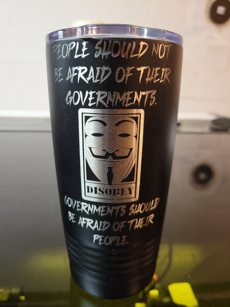 V for Vendetta Tumbler