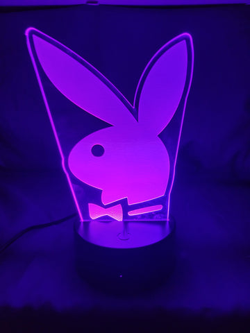 Playboy Bunny Logo Light