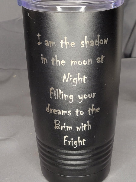 Nightmare before christmas tumbler