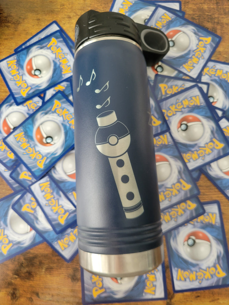 Snorlax Eat Sleep Battle Water Bottle Pokémon - 18 oz. - Spencer's