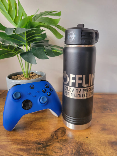 Gamer water bottle