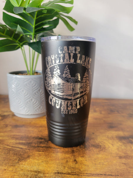 Friday the 13th 20oz coffee tumbler