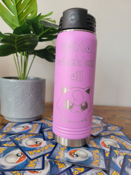 Jiggly puff water bottle