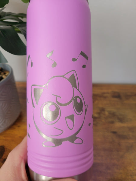 Jiggly puff water bottle