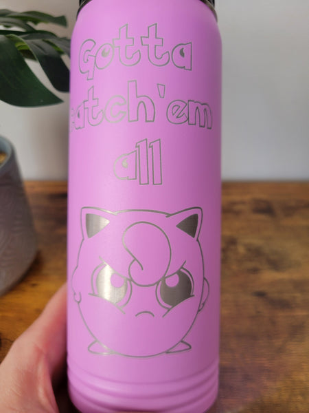 Jiggly puff water bottle