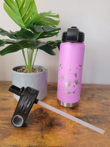 Jiggly puff water bottle