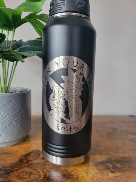 Rick and Morty 20oz water bottle