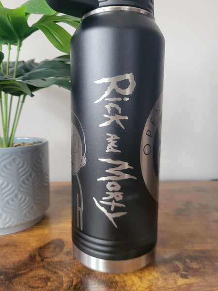 Rick and Morty 20oz water bottle