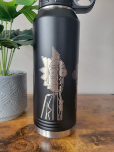 Rick and Morty 20oz water bottle