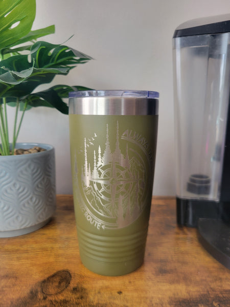 Adventure tumbler