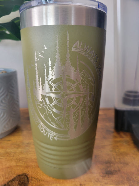 Adventure tumbler