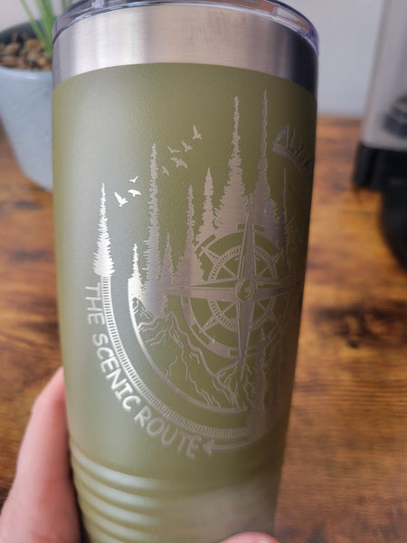 Adventure tumbler