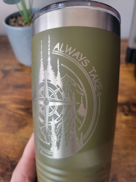 Adventure tumbler