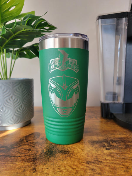 Green Power Ranger tumbler